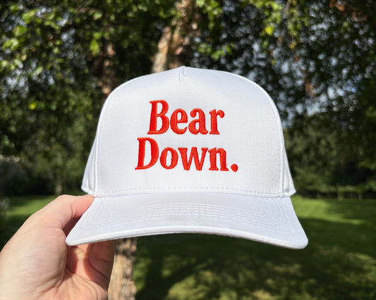 Bear Down Hat (Orange)