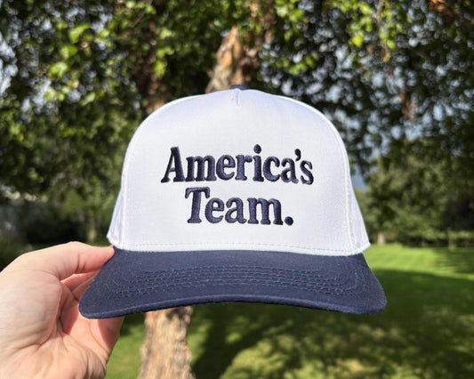 America's Team Hat (Navy - Navy Brim)